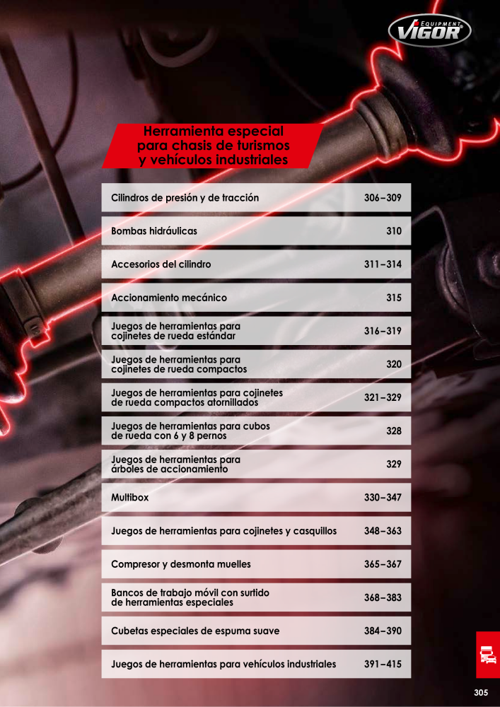 Catálogo principal de VIGOR Nº: 724 - Página 307