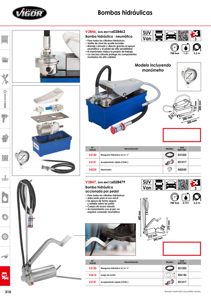 Catálogo principal de VIGOR Nº: 724 - Página 312