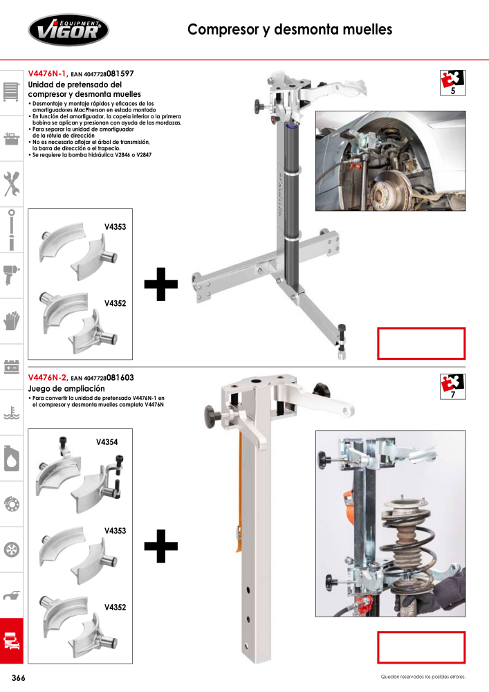 Catálogo principal de VIGOR Nº: 724 - Página 368