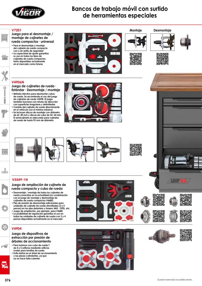Catálogo principal de VIGOR Nº: 724 - Página 378