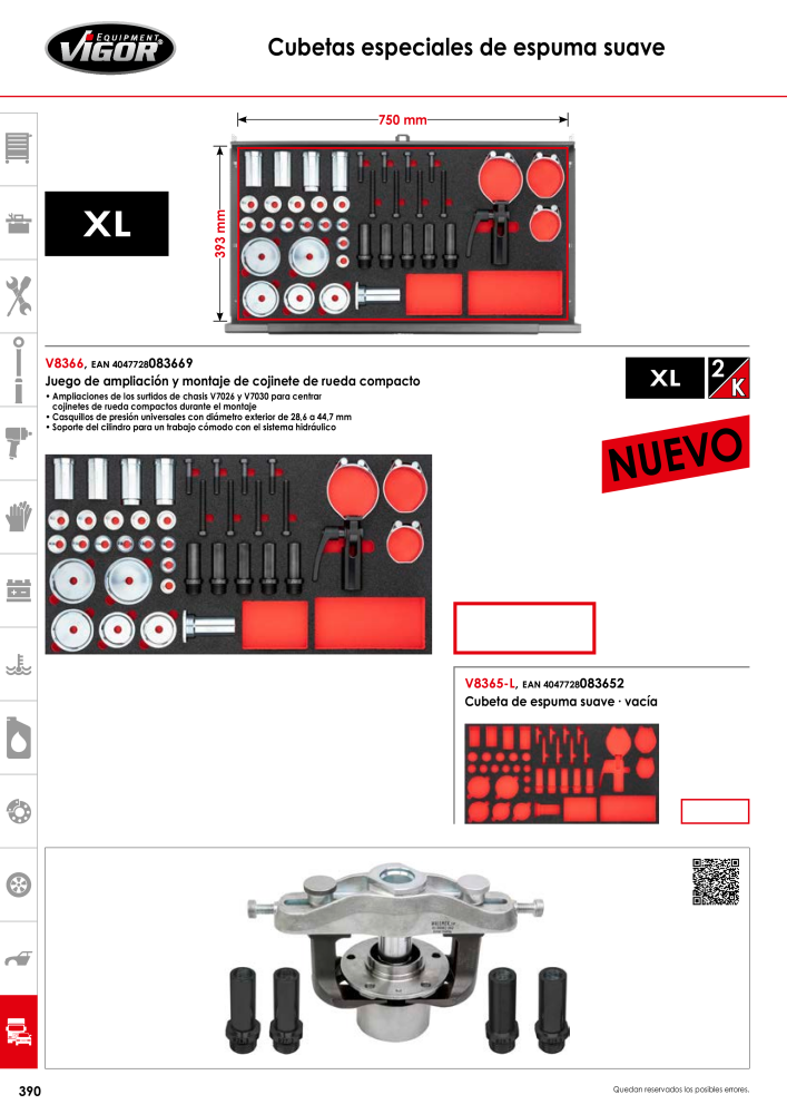Catálogo principal de VIGOR Nº: 724 - Página 392