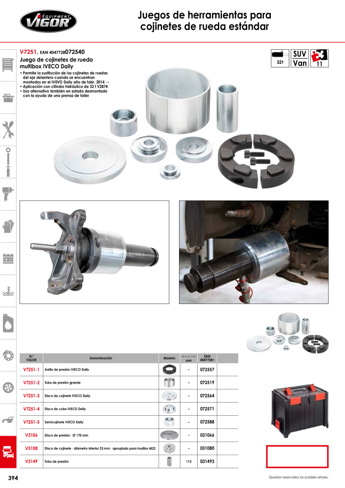 Catálogo principal de VIGOR Nº: 724 - Página 396