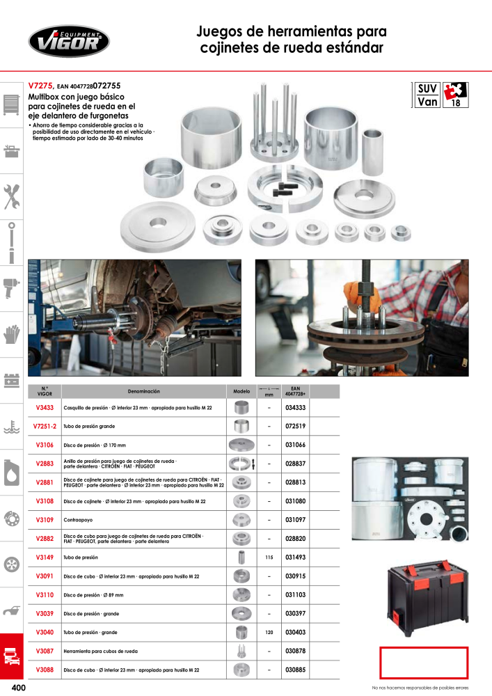 Catálogo principal de VIGOR Nº: 724 - Página 402