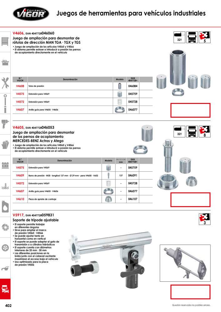 Catálogo principal de VIGOR NR.: 724 - Pagina 404