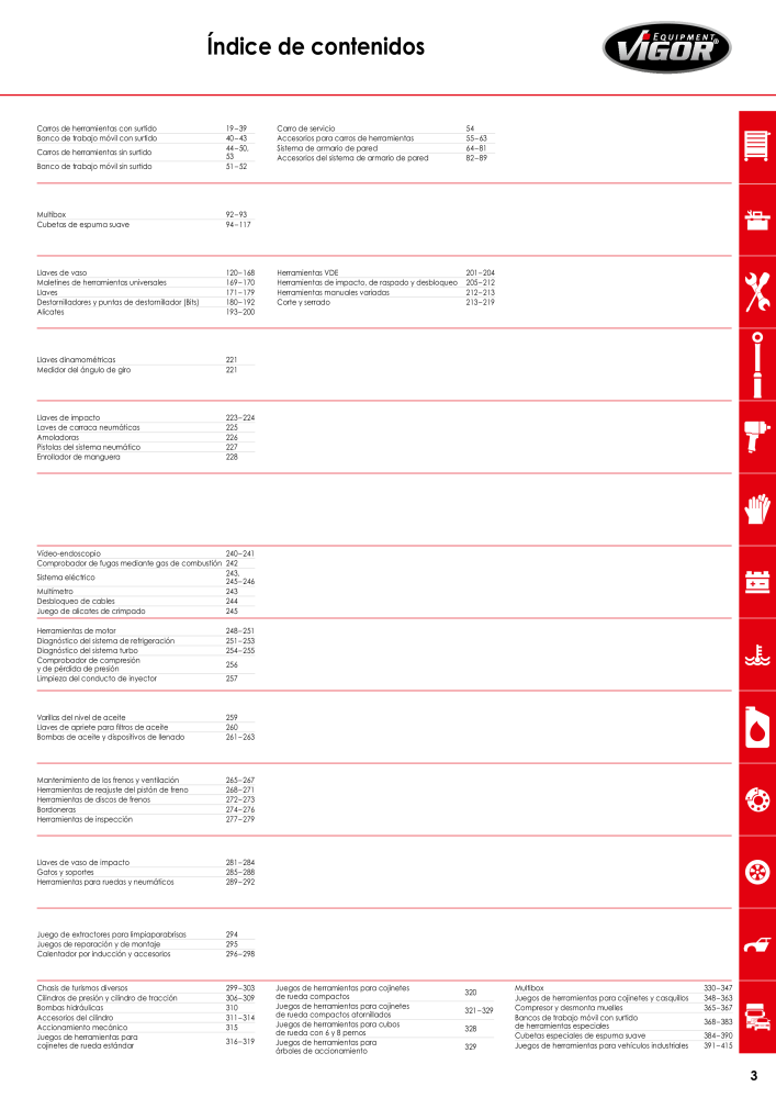 Catálogo principal de VIGOR Nº: 724 - Página 5