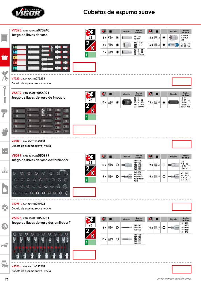 Catálogo principal de VIGOR Nº: 724 - Página 98