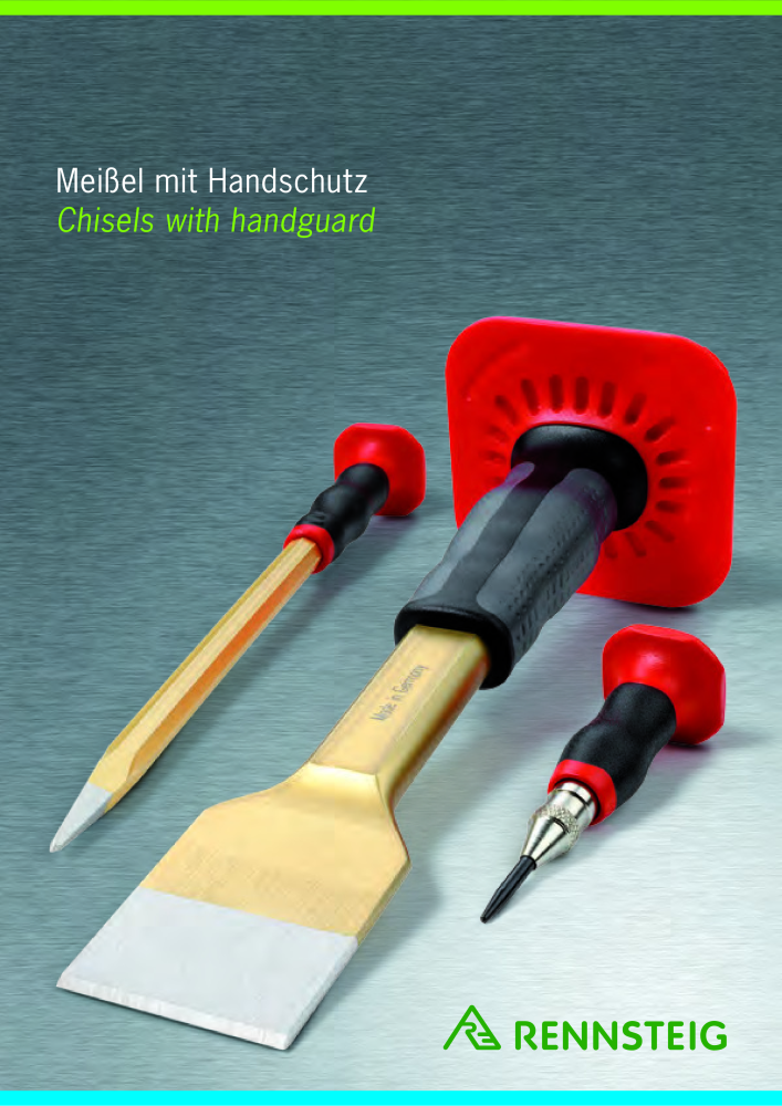 RENNSTEIG Meißel mit Handschutz NEJ.: 747