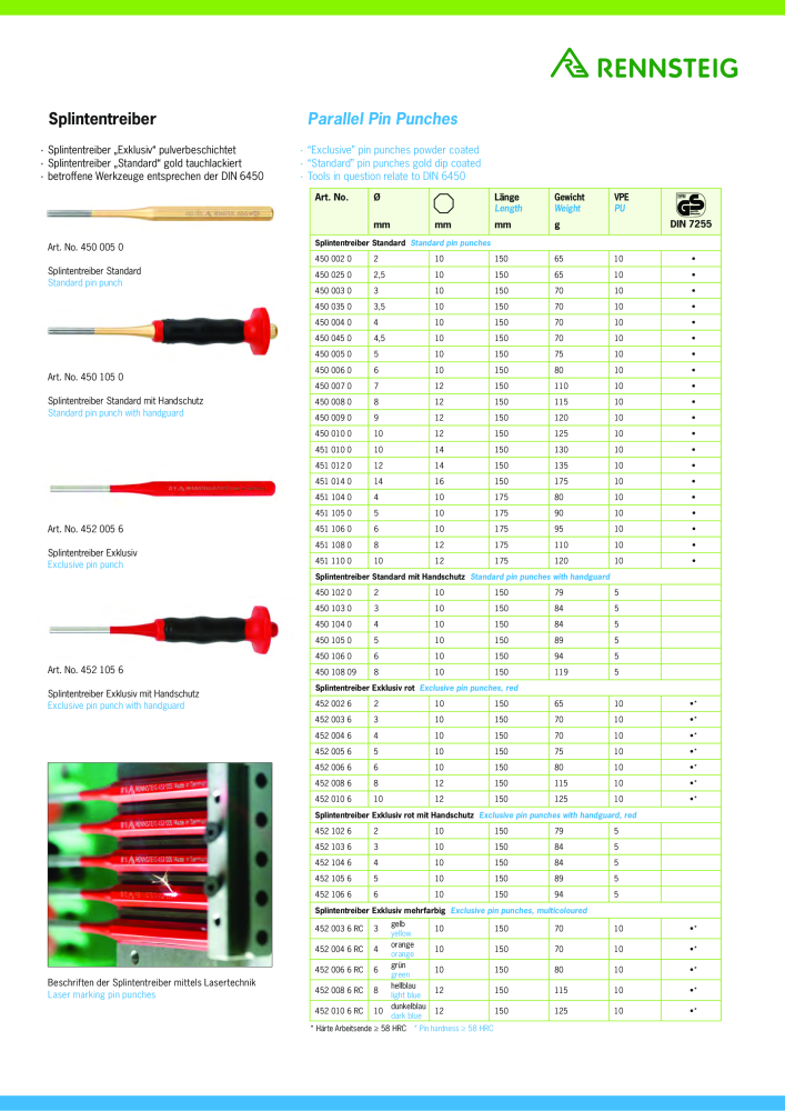 RENNSTEIG Splintentreiber NO.: 748 - Page 3