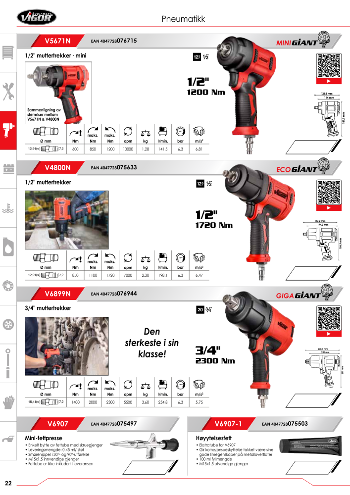 VIGOR SPESIALVERKTØY Gode tilbud NR.: 756 - Seite 22