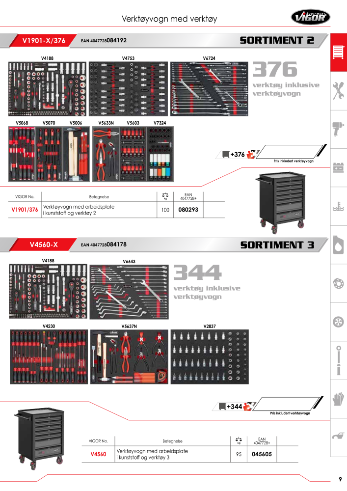 VIGOR SPESIALVERKTØY Gode tilbud NR.: 756 - Seite 9