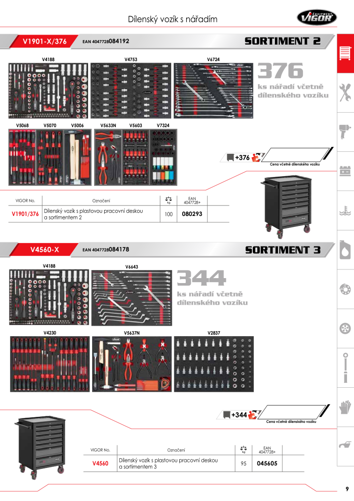 VIGOR SPECIÁLNÍ NÁŘADÍ Č. 758 - Strana 9