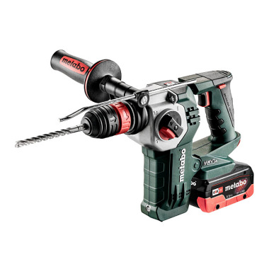 Metabo Akku-Kombihammer KHA 18 LTX BL 24 Quick (600211540) mit Metabo-Quick-Wechselfutter metaBOX 165 L 18V 1x5.5Ah /1x4AhLiHD + ASC 145