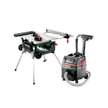 Metabo Tischkreissäge TS 254 + Allessauger ASR 25 L SC Set (690695000) Karton