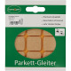 Parkettgleiter Premium 25 x 25mm Filz natur eck.selbstkl. 542525