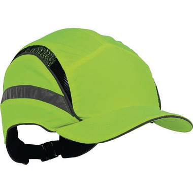 Anstoßkappe First Base 3 Classic Hi-Vis 52-65cm signalgelb wasserfest 7100232846