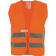 Warnweste Gr.univ.orange EN 20471 Kl.2 ASATEX WTP