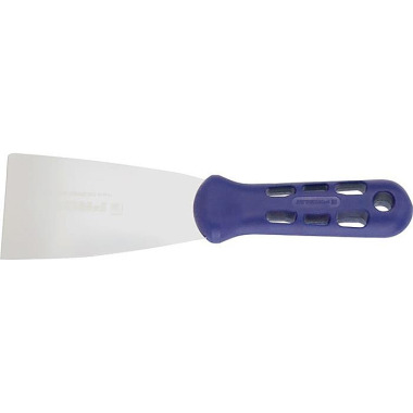 Malerspachtel B.60mm hochglanz-poliert Ku.flachoval,blau 0502