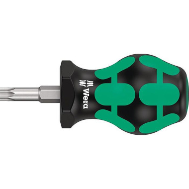 Schraubendreher 367 TORX® Stubby Gr.T 30 Klingen-L.25mm 2K-Griff Rundkl.WERA 05008861001