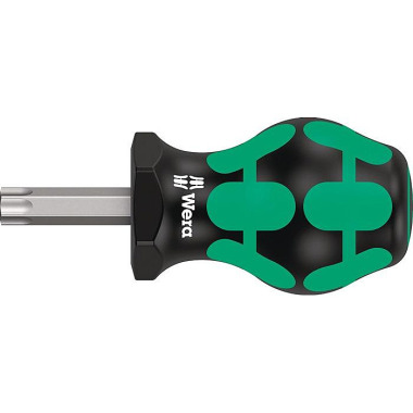 Schraubendreher 367 TORX® Stubby Gr.T 40 Klingen-L.25mm 2K-Griff Rundkl.WERA 05008862001