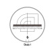 Messskala Tech-Line Skala-D.25/2,5mm Duo-Skala 1-Standard SCHWEIZER 09450