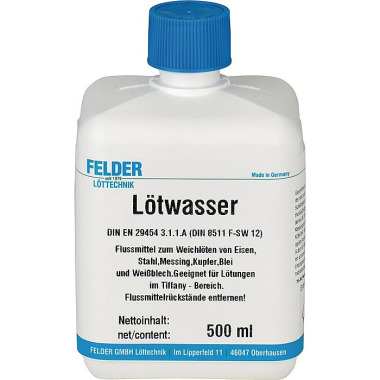 Lötwasser 500 ml FELDER 24220061