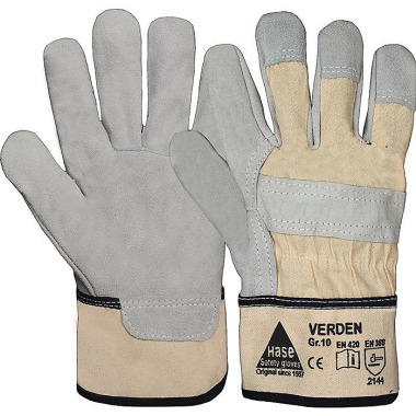 Handschuhe Verden Gr.10 natur/beige EN 388 PSA II HASE 211400-10