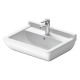 Duravit Waschtisch STARCK 3 m ÜL HLB 1 Hahnloch 60 0x450mm weiß 0300600000