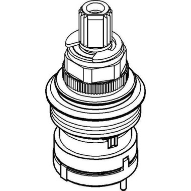 Grohe Aquadimmer 47364, f ür Thermostat-Batterien 47364000