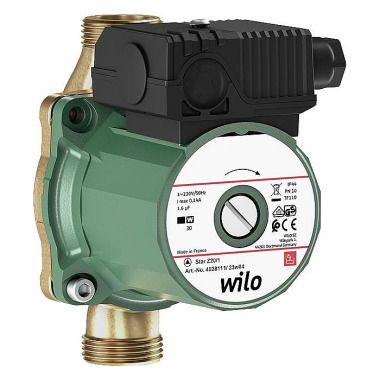 Wilo Standardpumpe Star-Z Typ 20/1, Rp 1/2", 140mm 4028111