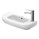 Duravit Handwaschbecken D -CODE m ÜL HLB 500x220mm 1 Hahnloch links weiß 0706500009