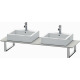 Duravit Konsole X-LARGE 4 80x1000x24mm betongrau ma tt XL018C00707