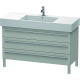 Duravit Waschtischunterba u X-LARGE 1200x470x588mm betongrau matt XL655500707