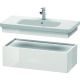 Duravit Unterschrank DURA STYLE 448x930x282mm weis hochglanz/we ma DS628202218