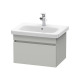 Duravit Waschtischunterba u DURASTYLE 448x580x398mm weiß hochglanz/weiß matt DS638002218