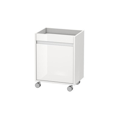 Duravit Rollcontainer KET HO 360x500x670mm Ans link s weiß hochglanz KT2530L2222