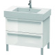 Duravit Waschtischunterba u X-LARGE 800x470x588mm w e hgl XL654302222