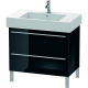 Duravit Waschtischunterba u X-LARGE 800x470x588mm s w hgl XL654304040