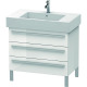 Duravit Waschtischunterba u X-LARGE 800x470x588mm w e hgl XL655302222