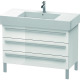 Duravit Waschtischunterba u X-LARGE 1000x470x588mm we hgl XL655402222