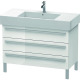 Duravit Waschtischunterba u X-LARGE 1000x470x588mm we hgl lack XL655408585