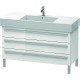 Duravit Waschtischunterba u X-LARGE 1200x470x588mm we hgl lack XL655508585