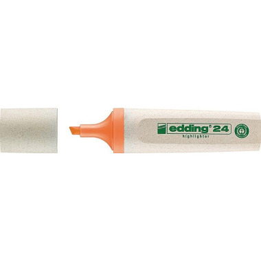 Textmarker 24 EcoLine orange Strich-B.2-5mm Keilspitze EDDING 4-24006