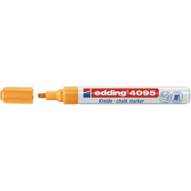 Kreidemarker 4095 neonorange Strich-B.2-3mm Rundspitze EDDING 4-4095066