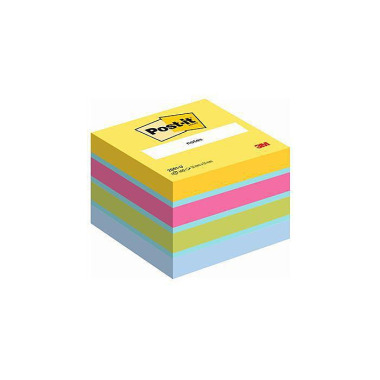 Post-it Haftnotizwürfel M ini 2051-U 51x40x51mm 400 Bl. sortiert 111205399