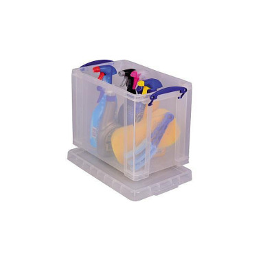 Really Useful Box Aufbewa hrungsbox 19C 39,5x29x25, 5cm 19l transparent 123214403