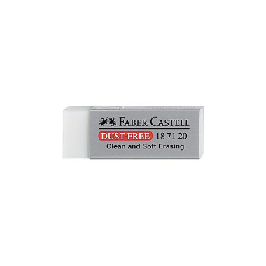 Faber-Castell Radierer DU ST-FREE 187120 22x12x62mm weiß 317281100