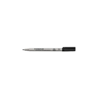 STAEDTLER Folienstift Lum ocolor 315-9 1mm non-perm anent schwarz 156021690