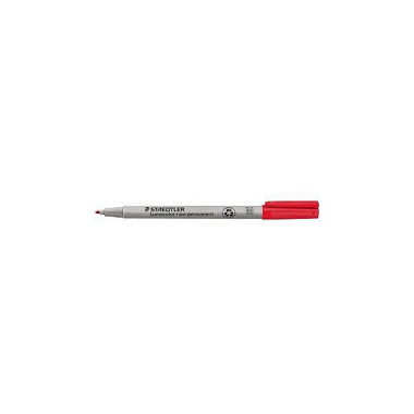 STAEDTLER Folienstift Lum ocolor 315-2 1mm non-perm anent rot 156021630