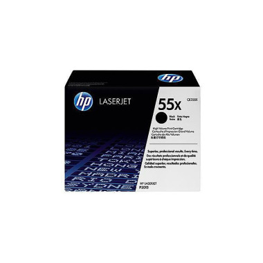 HP Toner CE255X 55X 12.50 0Seiten schwarz 102285290