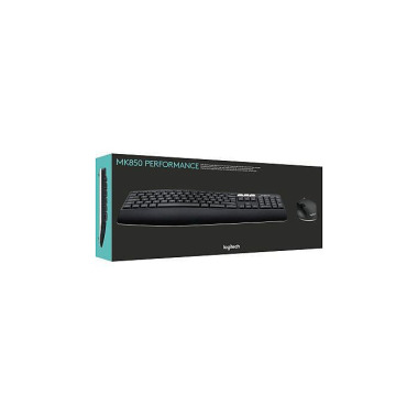 Logitech Tastatur-Maus-Se t MK850 920-008221 kabell os schwarz 785056890